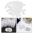 thumbnail image 4 of Paquete de 100 cápsulas portamonedas - Junta redonda de plástico transparente para contenedor de monedas 20 mm, 4 of 8