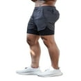 thumbnail image 3 of MesaSe Men‘s 2 in 1 Athletic Short Jogger with Pockets, 3 of 5