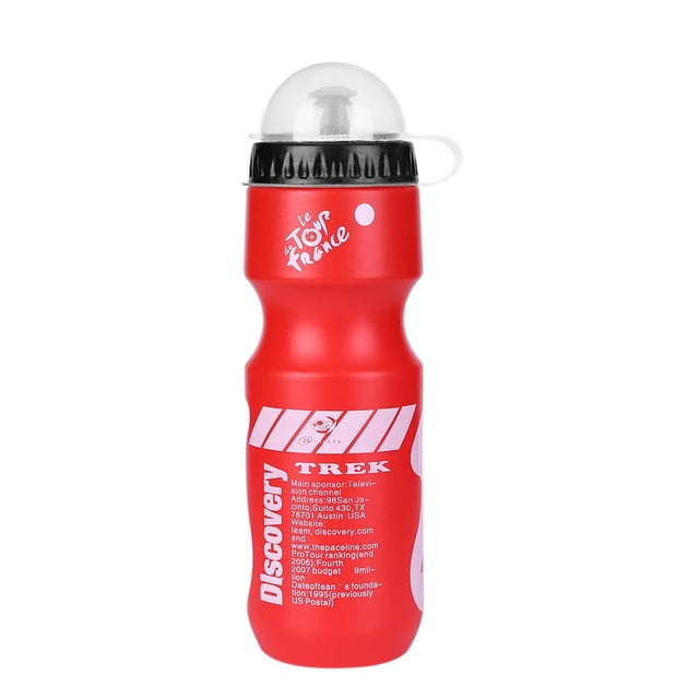 Hervidor De Bicicleta Hervidor De Bicicleta Bicicleta 650ML portátil al aire libre bicicleta ciclismo deportes bebida jarra agua rojo