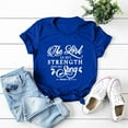 thumbnail image 2 of YDLCAFD T-Shirts Décontractés pour Femmes Imprimés Col Rond Manches Courtes Tunique Blouse, 2 of 4
