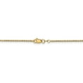thumbnail image 4 of 14K Yellow Gold chain Cable 30 in 1.5 mm 1.5mm, 4 of 5