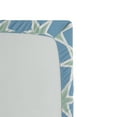 thumbnail image 2 of Ambesonne Moroccan Fitted Sheet, Mosaic Roman Stars, Full Size, Green Blue White, 2 of 2