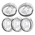 thumbnail image 1 of 20 Oz Skinny Replacement Lids Replacement Lids Plastic Splash Resistant Lids Covers Spill Proof Ski, 1 of 5