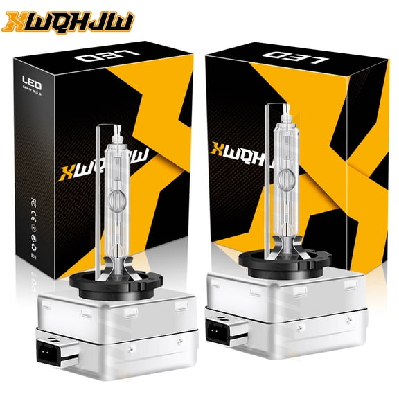 D3S D3R D3C 6000K Super White Xenon HID Bulbs 12000LM Pair 2pcs