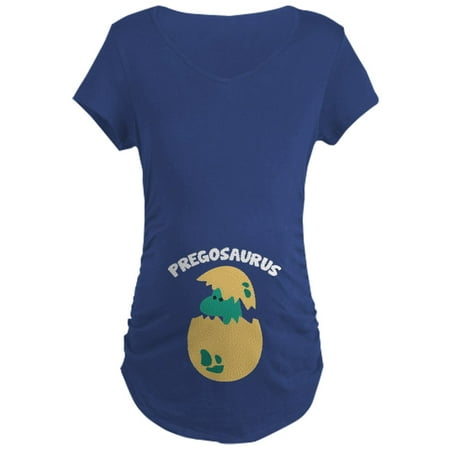 

CafePress - Babypregosaurusdino2b Maternity T Shirt - Maternity Dark T-Shirt