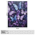 thumbnail image 4 of COMIO Butterfly Blanket for Women/Girls, Butterfly Gifts for Women Adults, Cute Blankets for Teen Girls, Blankets for Adults/Kids,Soft Blanket and Throw,Birthday, 4 of 6
