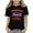 Black, variant on Grblisyd Girls Shirts Size 10-12 4th of July Patriotic Shirts American Flag Tshirt Short Sleeve Crew Neck Graphic Top Independence Day Outfit