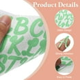thumbnail image 3 of 608Pack 8Hojas Stickers de Letras Brillantes Autoadhesivos Sticker de Alfabeto Verde, 3 of 6