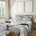 thumbnail image 2 of Ambesonne Animal Fitted & Top Sheet Set with Shams, Domestic Kitty Portrait, Multicolor, 2 of 5