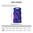thumbnail image 4 of Sikiie Neon Gradient Blue Basketball Jersey Reversible Men's Mesh Athletic Sports Shirts Training Practice S-4XLMedium, 4 of 6