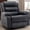 Black, variant on GEEYOO 270°Swivel Rocker Recliner for Adults with Massage & Heat,Power Recliner Chair with Side Pockets for Living Room,Orange
