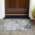thumbnail image 6 of Addison Rugs Chantille Indoor/Outdoor Transitional Watercolors Gray Washable Rectangle Rug, 1'8" x 2'6", 6 of 6