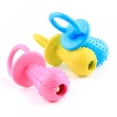 thumbnail image 3 of 3 Pack Molar Clean Teeth Rubber Toy  Clean Teeth Rubber Pacifier Chew Toy  Bell Chewing Playing Training Toys  for Pet Puppy Dog Cat (Random Color), 3 of 6