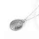 thumbnail image 3 of Hollow Alloy Rhines Leaf Pendant Neck Earring Sets Yuyangstore Los pendientes del collar de la joyería, 3 of 5