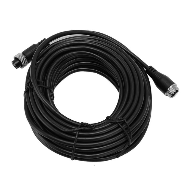 4 Pin Camera Cord Car Video Aviation Extension Cable, Backup Camera Extension Cable for DVD Players, TV Boxes, Truck, Trailer Bus, RV, Reverse Camera Extension Wire