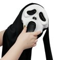 thumbnail image 4 of Máscara Cabeza Completa Terror Calavera Aterradora Halloween Látex Natural, 4 of 9