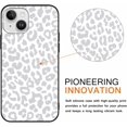 thumbnail image 2 of YCAN-2 Pack Cute Cheetah Print for Apple iPhone 14 Plus 6.7 Inch Phone Case,Luxury Leopard Pattern Design Cases Soft Silicone Slim TPU Shockproof Protective Cover for Women Girls-Black & White, 2 of 4