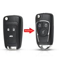thumbnail image 1 of For Chevrolet Cruze Aveo Lova Impala Epica Camaro For Opel Zafira Astra Insignia Modified Flip Car Remote Key Shell Case, 1 of 1
