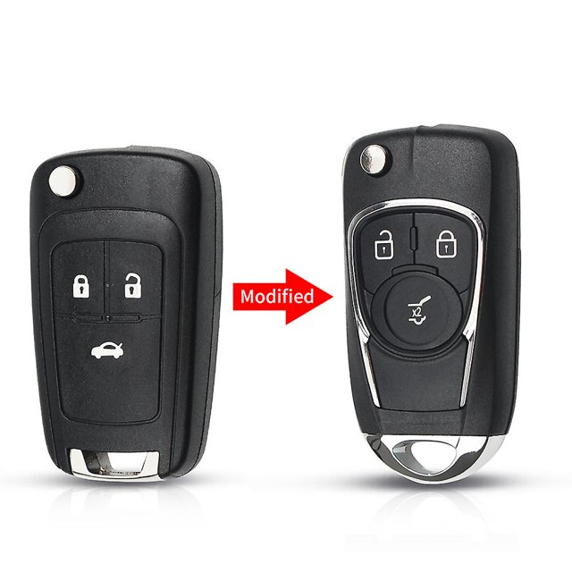 For Chevrolet Cruze Aveo Lova Impala Epica Camaro For Opel Zafira Astra Insignia Modified Flip Car Remote Key Shell Case