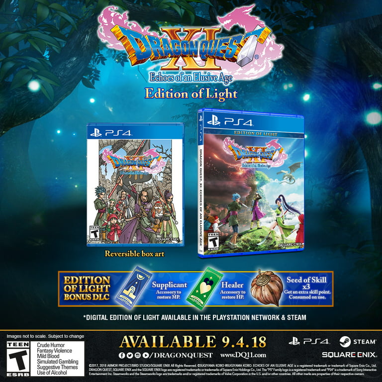 DRAGON QUEST XI S: ECHOES OF AN ELUSIVE AGE – DEFINITIVE EDITION SHIPS  TODAY - Square Enix Press Hub