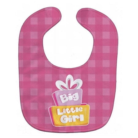 Big Little Girl Baby Bib
