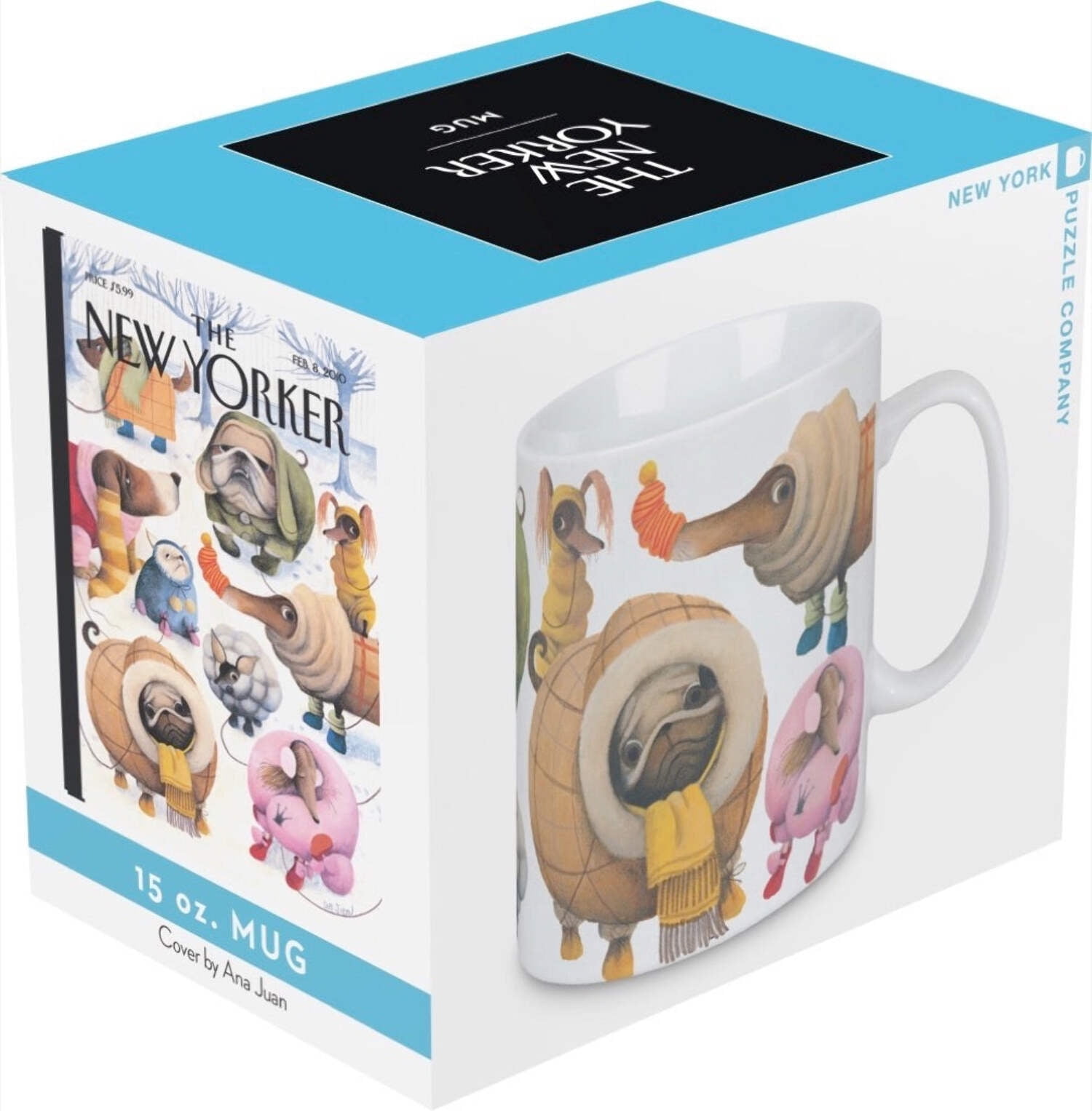 New York Puzzle Company Baby It's Cold Outside Mug 15oz Mug