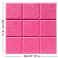 thumbnail image 2 of Felt Board Tile Decorative Square Bulletin Board Notice Tile Pin Board Decor, 2 of 8