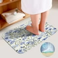 thumbnail image 4 of Floral Colorful Flower Bathroom Mats Set of 3 Pieces，Non Slip Non Slip Mats, Washable Mats, Decorative Carpets for Bathrooms, Kitchens, And Bedrooms., 4 of 7