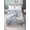 Gray Blue, variant on Queen Flat Sheets 1-Piece Bed Top Sheet Only,Abstract Marble Texture Art Soft Microfiber Breathable Flat Sheet,Luxury Dream Luxury Hotel Quality Bedding Top Sheet