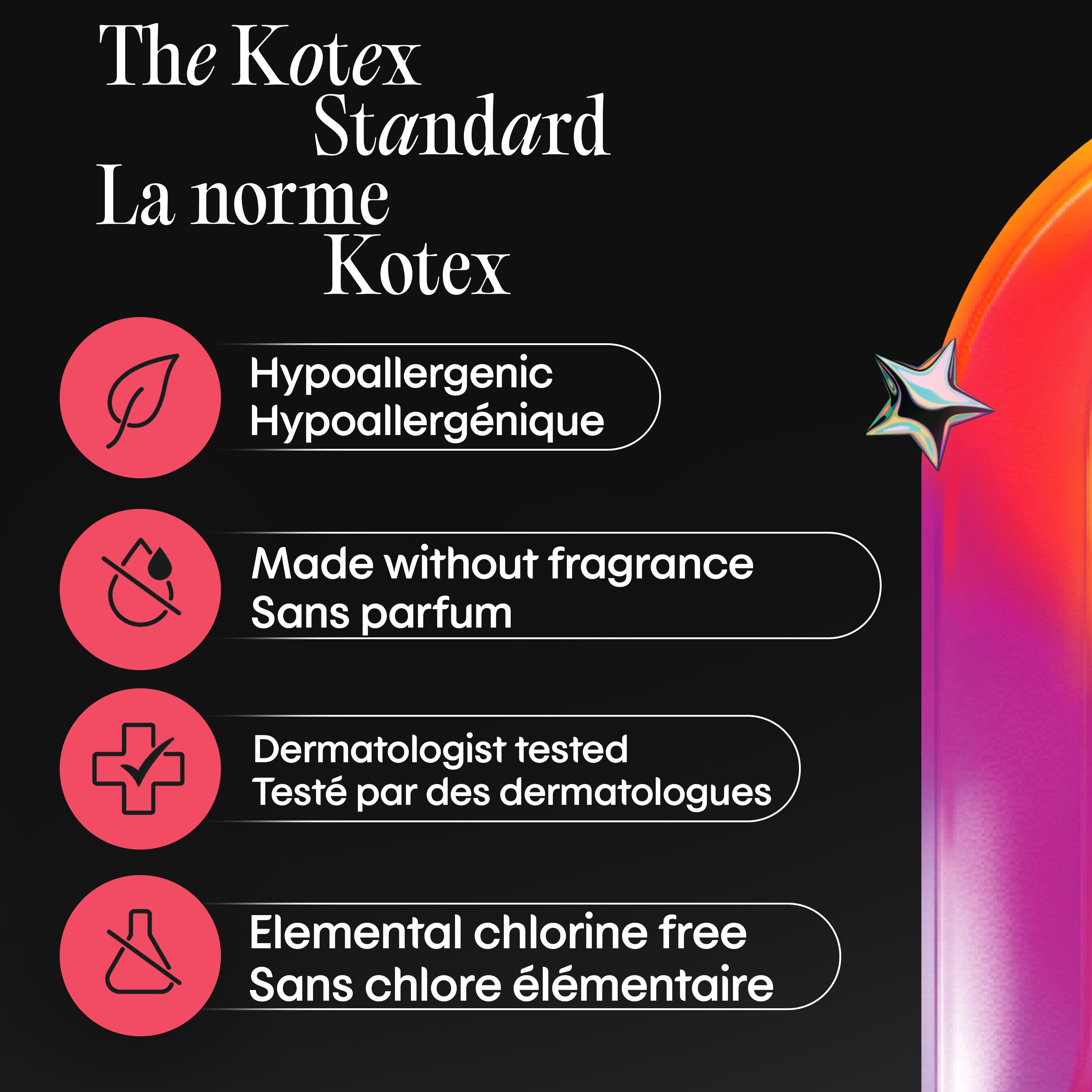 Kotex Ultra Thin Teen Pads with Wings, Heavy Absorbency, 36 Count