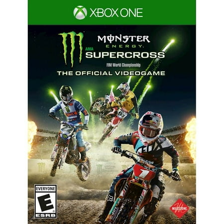 Monster Energy Supercross Official Game, Square Enix, Xbox One,