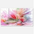 thumbnail image 2 of Lovely Painted Floral Design - Extra Large Floral Wall Art, 2 of 3