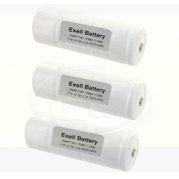 3pc MED Battery Fits AS10344, AB24664, I-MED1050,TYMED72300, CESS-2397-00