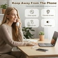 thumbnail image 2 of Retro Phone Handset, 2026 New Retro Phone Handset for Phone,  Microphone & Speaker,  for Cell Mobile Video Conferences, Calls, Meetings (Red), 2 of 8