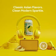 Sanzo Yuzu Lemon Sparkling Water, 12 fl oz, 12 Pack Cans
