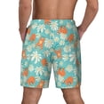 thumbnail image 4 of Goofa Cute Sloth on Floral Tree Printed Men's Swim Trunks Board Shorts Quick Dry Mens Swimming Trunks with Compression Liner,Breathable Fit Hawaii Beach Shorts-Medium, 4 of 7