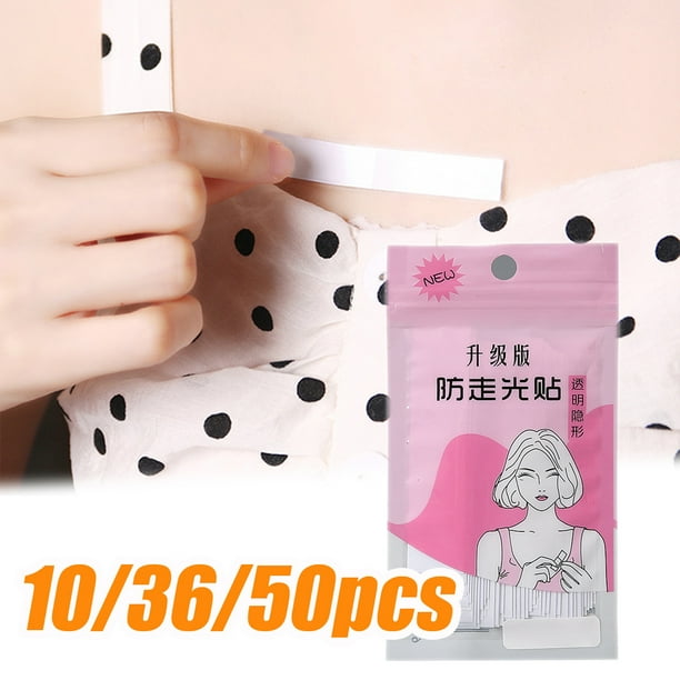 Cheer Us 10 36 50pcs Double Sided Tape For Fashion Clothing And Body All Day Strength Tape Adhesive And Gentle On Skin And Fabrics Transparent Clear Color For All Skin Shades Walmart Com