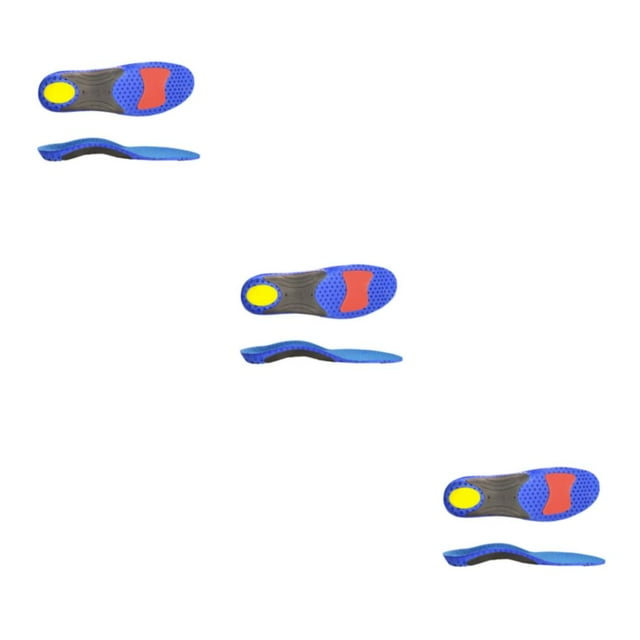 kurtrusly Relief With Orthotic Insoles Say Yes To Comfort And Support Multifunctional blue L 3Set