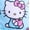 Hello Kitty, variant on Disney Princess Toddler Girls Hooded Puffer Jacket, Sizes 12M-5T