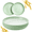 Green, variant on Bxaolu 8.9 Inch Unbreakable Wheat Straw Plates - 4PCS Reusable Plate Set - Dishwasher & Microwave Safe - Dinner Dishes Lightweight Plates Salad Adult Plate for Kitchen Camping - BPA Free - Purple