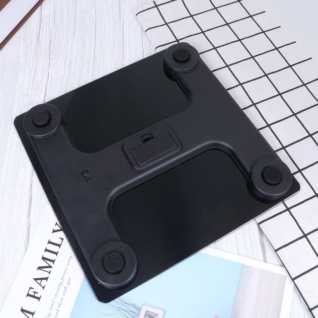 UPGRATOR Weight Scale Body Fat Analysis Intelligent Weight Scale Black 1Pack