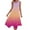 Purple Dresses for Women, variant on Tank Summer Dresses for Women Casual Dress Swing Gradient Midi Sleeveless Blue Womens Clothes