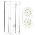 thumbnail image 2 of Acrylic Rotatable Necklace Holder, Necklace Bracelet Desktop Organizer with 24 Rotation Hooks, Transparent Hanging Jewelry Tower, Dust-Proof Necklace Display Rack for Necklaces, Earrings, Rings, 2 of 8