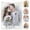 Photo Effect, variant on Personalized Blanket with Photo Text Custom Photo Blankets Customized Photos, Picture Blanket Gifts for Family and Friends on Christmas Wedding Mothers Day, Father Day Blankets