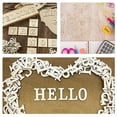 thumbnail image 6 of 104pcs Mini Wooden Letters Blank Wood Letters DIY Painting Chips Wood Slices, 6 of 6