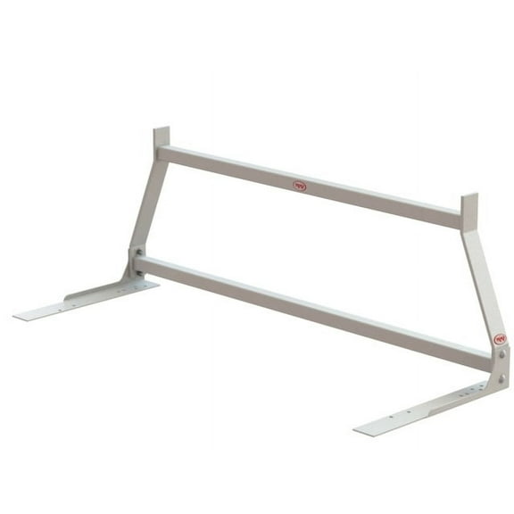 RKI WG15NL Headache Rack Frame Only White Steel Can Use W/Crossbed Box