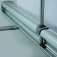 thumbnail image 2 of M&T Displays Retractable Banner Stand, Roll up Portable Banner 33.5" x 77.5" Silver, for trade show/wall exhibition, 2 of 5
