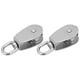 thumbnail image 4 of Polea simple de acero inoxidable, polea simple de anillo giratorio de 360 ° resistente al desgaste con 2 poleas simples para trabajadores para transmitir o tirar del trabajo ANGGREK Otros, 4 of 8