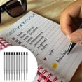 thumbnail image 4 of 10 Pcs Ballpoint Pen Refill, Medium Line Universal Refills, Pen Refill, Medium Point 1.0mm, 4 of 5