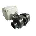 Ball Valve DN15 PVC Normal Close / Normal Open Valve 1/2'' On/Off 15 ...